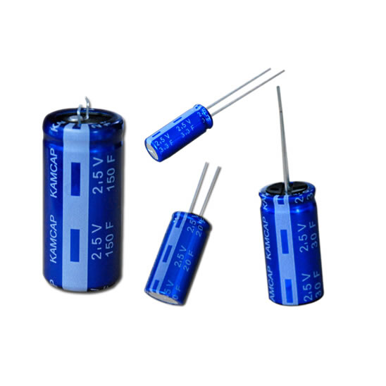  2.5V VOLTAGE WINDING TYPE SUPER CAPACITOR 